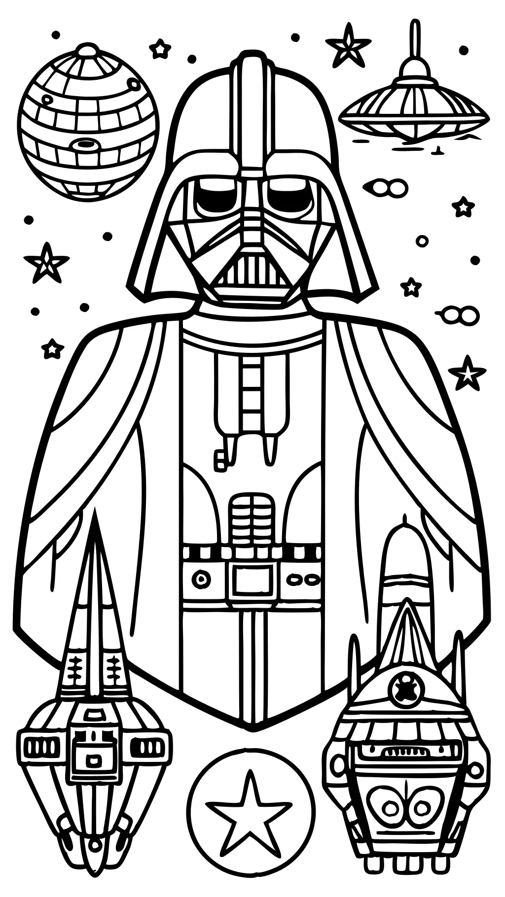 star wars printable coloring pages